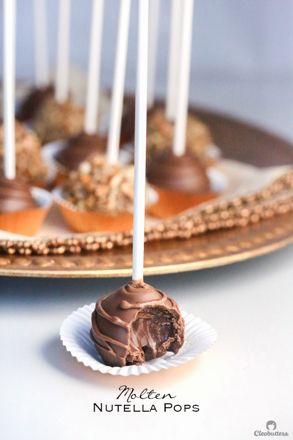 Molten Nutella Pops