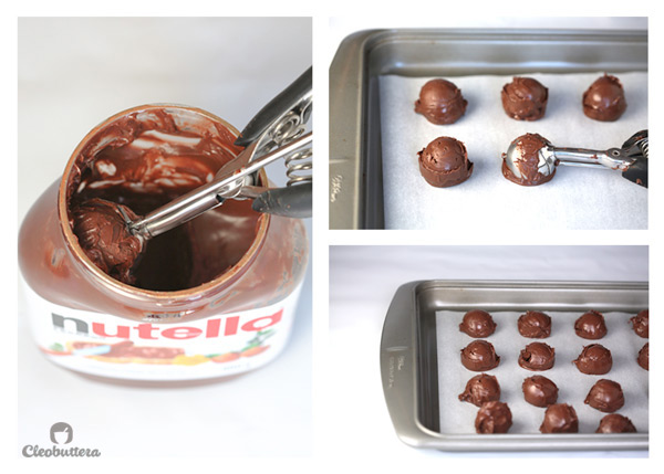 Molten Nutella Pops