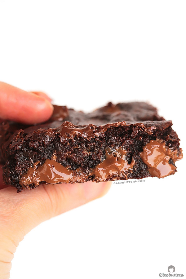 Super Fudgy Better Than the Box Brownies {Some of the chewiest, fudgiest and most chocolatey brownies you'll ever taste. So quick and easy too!}