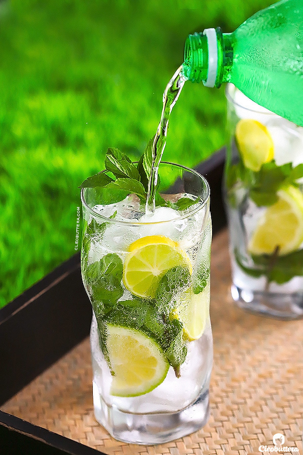 nul Calorie Virgin Mojito