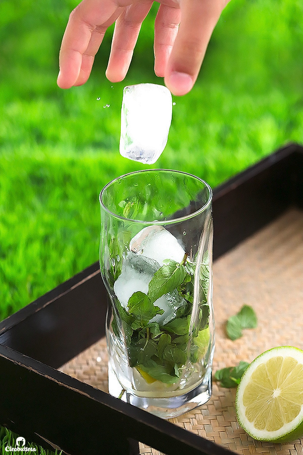 nulla kalóriatartalmú Szűz Mojito