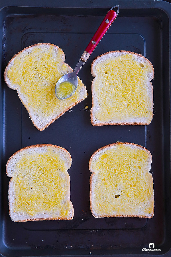 Kanafeh Grilled Cheese Sandwich {If you love cheese kanafeh, you're gonna go nuts over this sandwich version of it!}