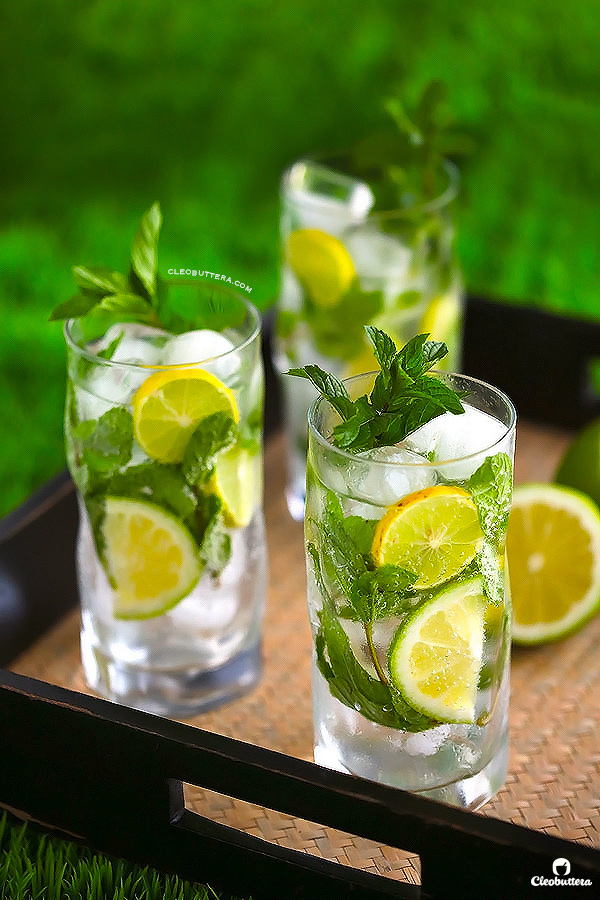 nulla kalóriatartalmú Szűz Mojito