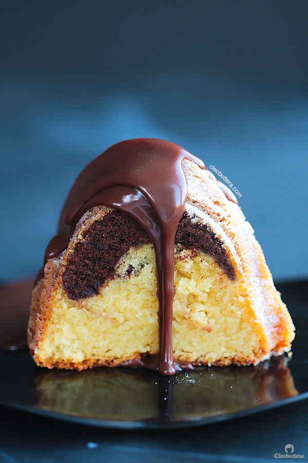 Easy Butterscotch Marble Cake | Bake or Break