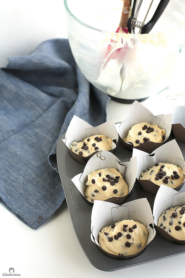 This is the chocolate chip muffin recipe you've been searching for! SO soft, tender and super moist. THE BEST EVER!