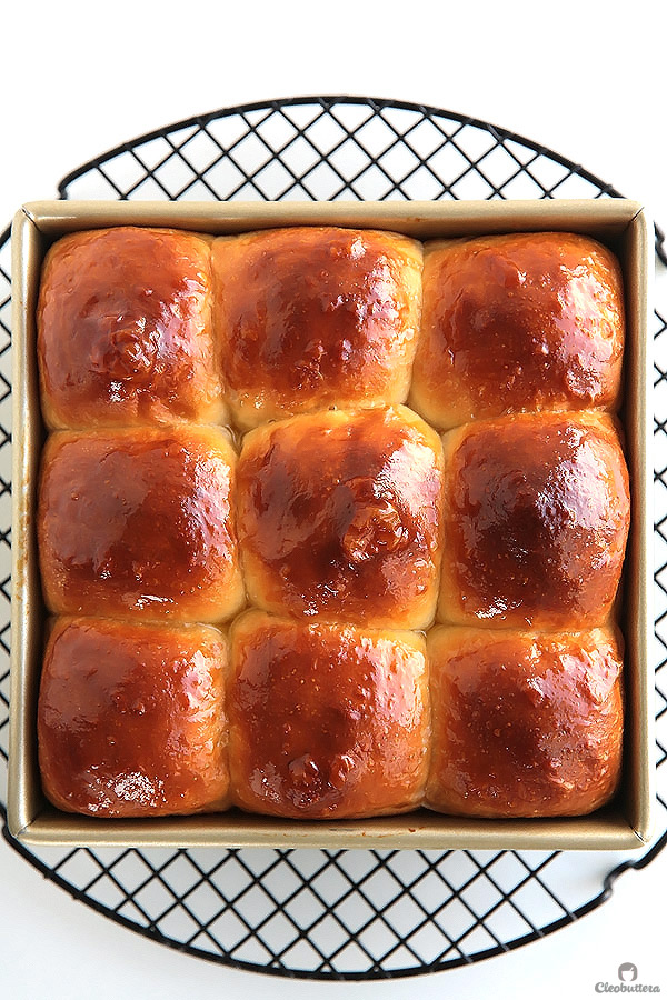 Ultra Fluffy Milk Bread Rolls