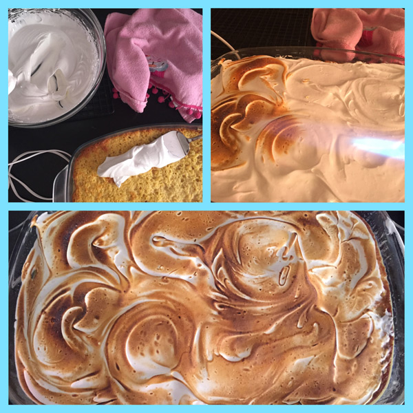 Tres Leches Cake with Toasted Marshmallow Frosting (Baking Buddies)