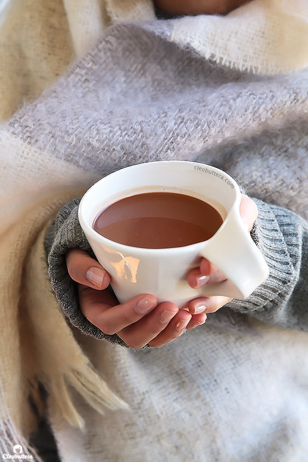 This is as close as you could get to drinking NUTELLA in liquid form. Dreamy!