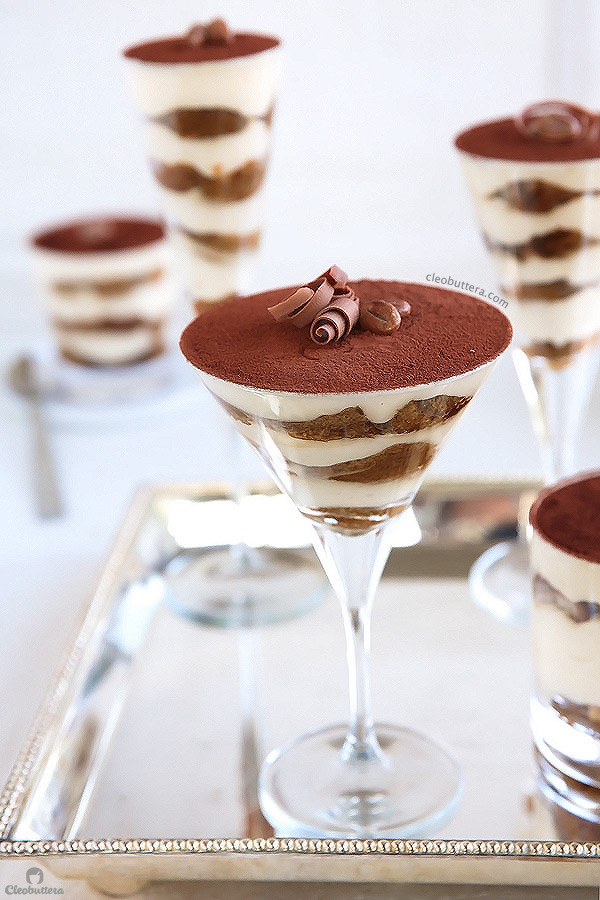 A surprising addition makes this every bit as delicious as the classic Tiramisu, without any of the raw egg dilemma. It’s exceptionally good!