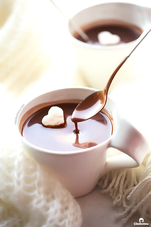This is as close as you could get to drinking NUTELLA in liquid form. Dreamy!