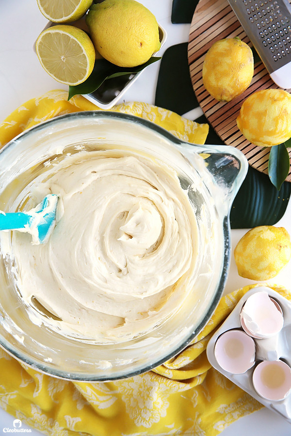 This quadruple lemon bundt cake is as lemony as it gets! A tender sour cream cake is filled with bursts of lemon zest, then brushed with lemon syrup, glazed with lemon cream cheese icing and adorned with candied lemon slices. It’s melt-in-the-mouth refreshing (Poppy seeds are more than welcome here!)