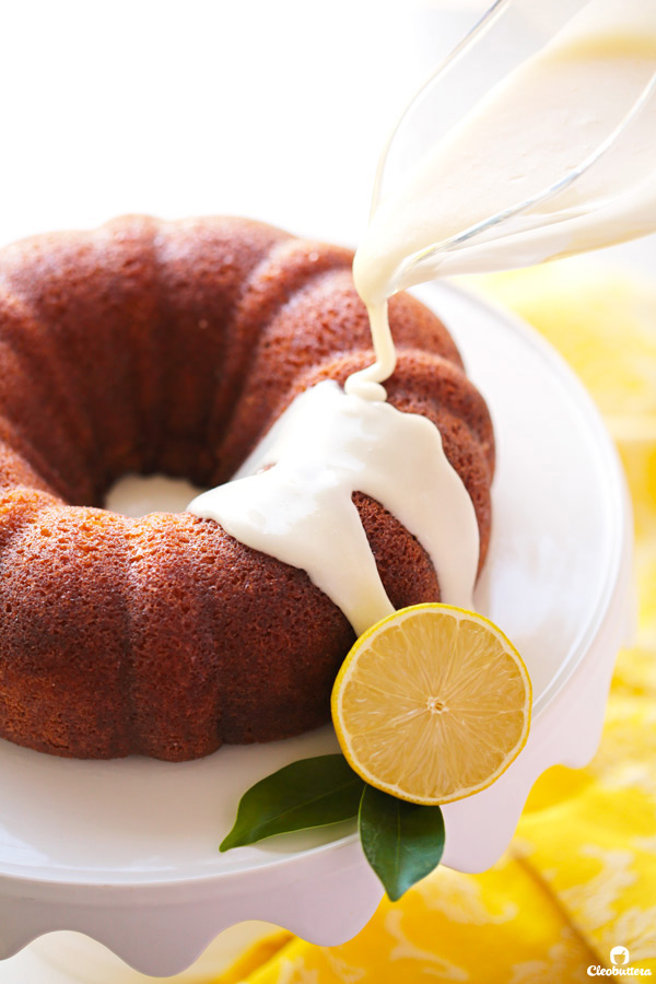 This quadruple lemon bundt cake is as lemony as it gets! A tender sour cream cake is filled with bursts of lemon zest, then brushed with lemon syrup, glazed with lemon cream cheese icing and adorned with candied lemon slices. It’s melt-in-the-mouth refreshing (Poppy seeds are more than welcome here!)