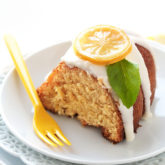 This quadruple lemon bundt cake is as lemony as it gets! A tender sour cream cake is filled with bursts of lemon zest, then brushed with lemon syrup, glazed with lemon cream cheese icing and adorned with candied lemon slices. It’s melt-in-the-mouth refreshing (Poppy seeds are more than welcome here!)
