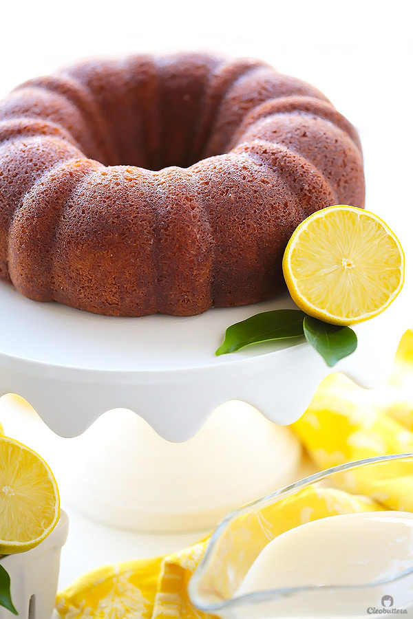 This quadruple lemon bundt cake is as lemony as it gets! A tender sour cream cake is filled with bursts of lemon zest, then brushed with lemon syrup, glazed with lemon cream cheese icing and adorned with candied lemon slices. It’s melt-in-the-mouth refreshing (Poppy seeds are more than welcome here!)