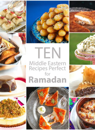 A round up of 10 (mostly) Middle Eastern recipes that are perfect for the month of Ramadan or just about anytime of the year!