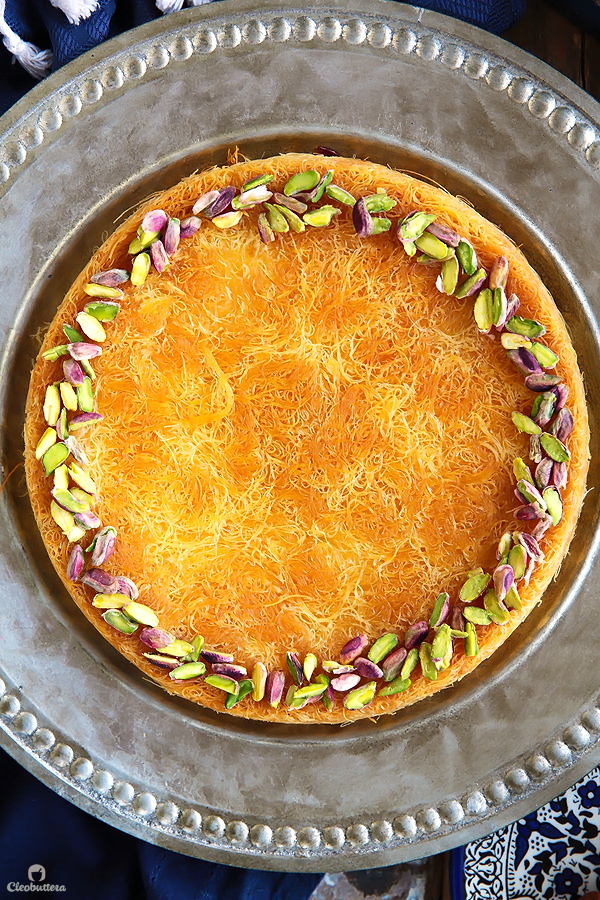 This recipe breaks some cheese Kunafa-making rules, but the result is one of the best you’ll ever have! A simple trick keeps the cheese filling from hardening even after it has cooled down.