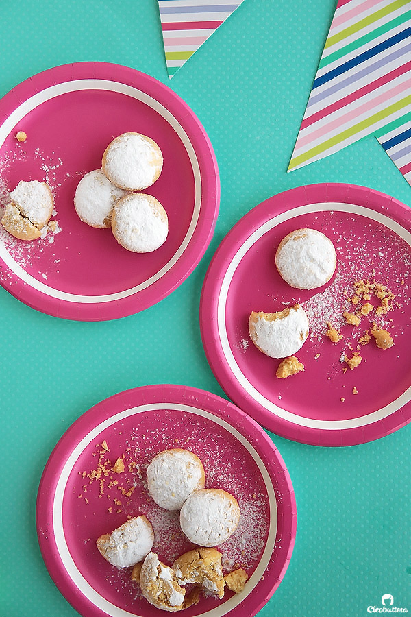 An AMAZING recipe for traditional Eid (post Ramadan Feast) cookies! These have a fabulously delicate texture that dissolves in the mouth. Filling variations included!