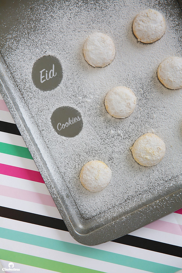 An AMAZING recipe for traditional Eid (post Ramadan Feast) cookies! These have a fabulously delicate texture that dissolves in the mouth. Filling variations included!