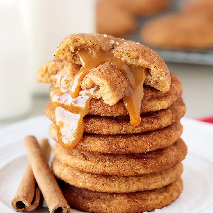 Brown Butter Caramel Snickerdoodles
