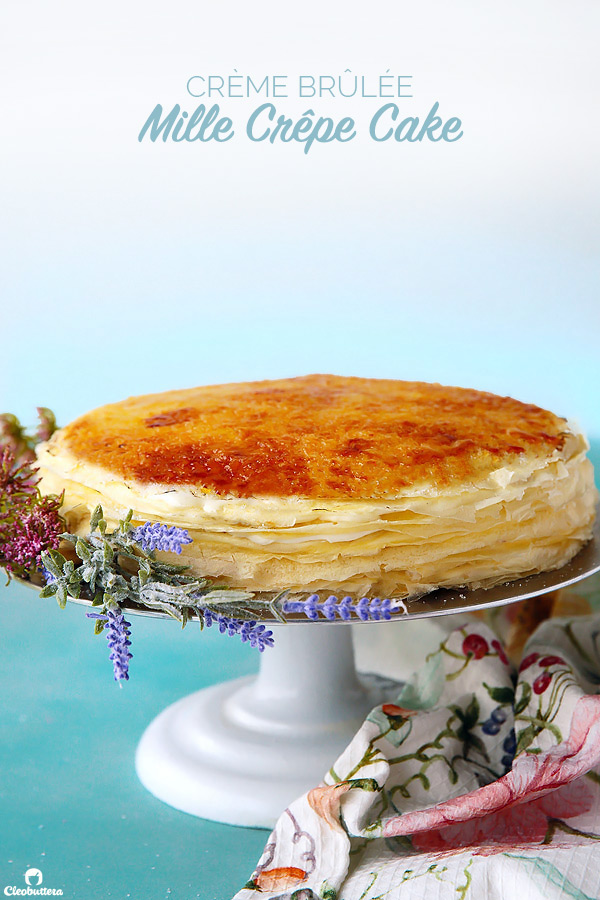 Easy French Crepe Cake Recipe 2023 - AtOnce