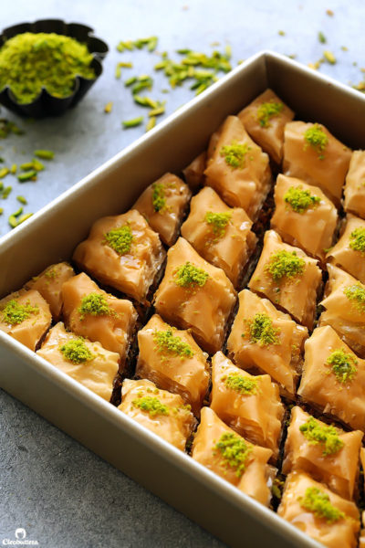 Pistachio Baklava Cleobuttera