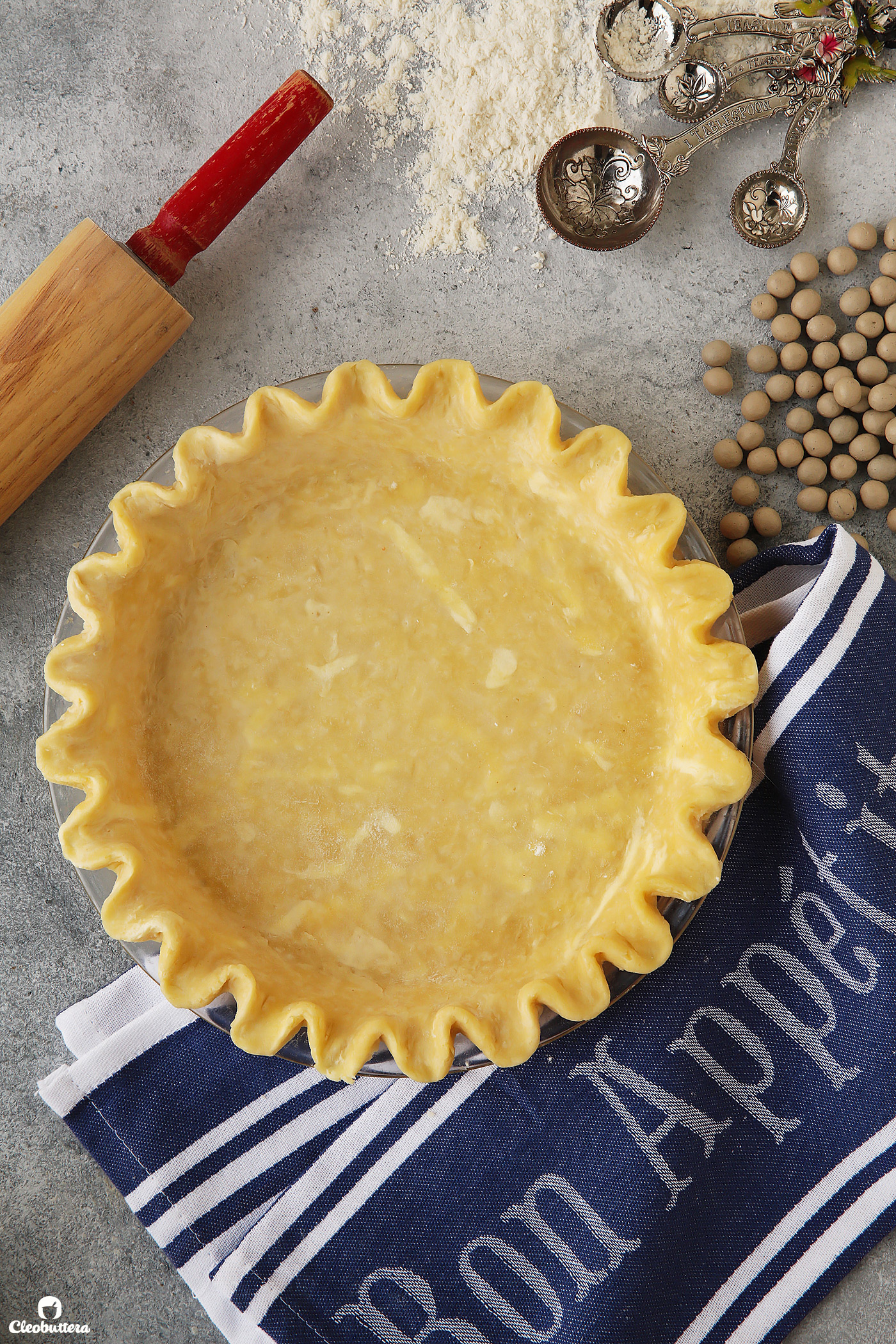 Foolproof All Butter Pie Crust - Baker by Nature